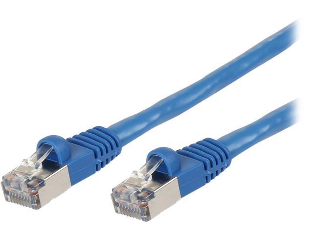 StarTech.com S45PATCH15BL 15 ft. (Snagless) (350 MHz) STP Patch Cable ...