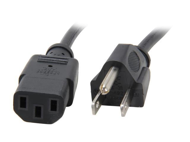 Startech.com Model Pxt1011 1 Ft. Standard Computer Power Cord - Nema5 