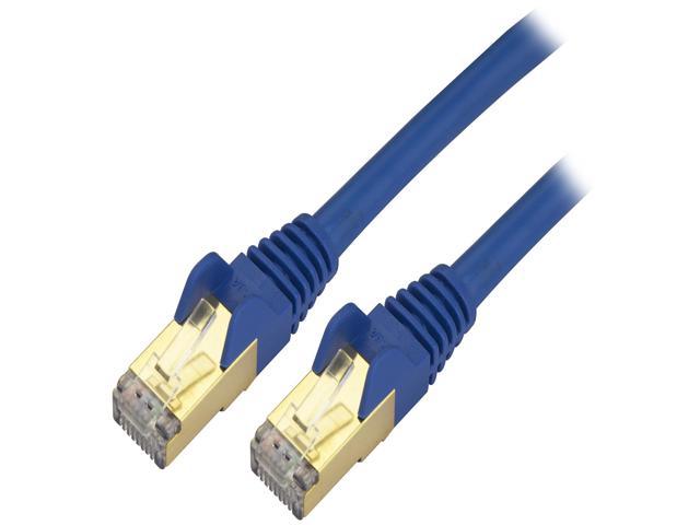 StarTech.com C6ASPAT7BL 7 ft. Cat 6 Blue Shielded Network Cable