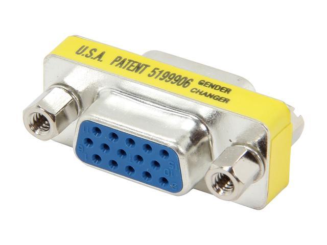 Professional Design New Female to Female VGA HD15 Pin Gender Changer Convertor Adapter in Stock
