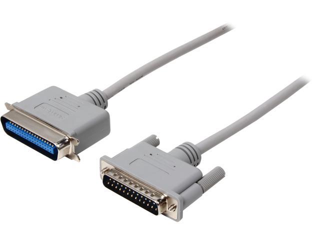 StarTech.com Model PC20 20 ft. DB25 to Centronics 36 Parallel Printer Cable Male to Male