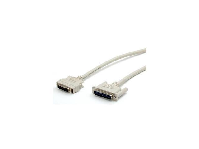 StarTech.com Model 1284DB25 6 ft. IEEE-1284 DB25 to Mini Centronics 36 Parallel Printer Cable Male to Male