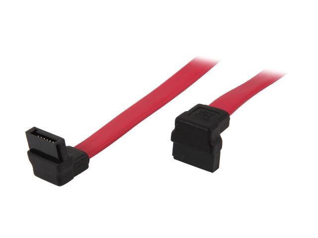 StarTech.com SATARA24 2 ft. Right Angle SATA Cable Male to Male