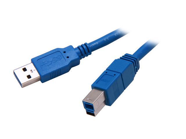StarTech.com USB3SAB10 Blue SuperSpeed USB 3.0 Cable A to B