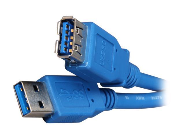 StarTech.com USB3SEXTAA6 Blue SuperSpeed USB 3.0 Extension Cable A to A - M/F