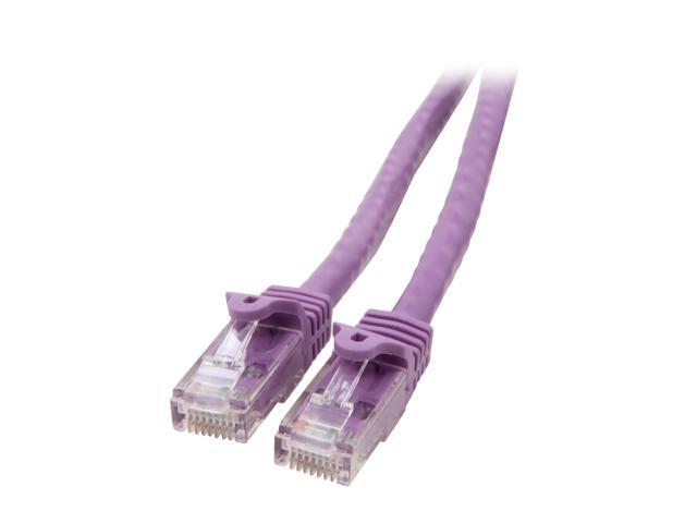 StarTech.com N6PATCH10PL 10 ft. Cat 6 Purple Snagless UTP Patch Cable - ETL Verified