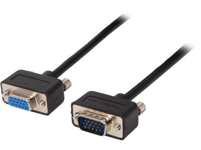 StarTech.com MXT101LP6 6 ft Coax High Res Low Profile VGA Monitor Extension Cable - HD15