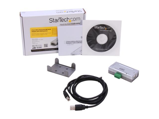 Industrial StarTech.com ICUSB234858I USB to RS-232//422//485 Serial Adapter 15 kV ESD Protection 8 Port USB to Serial Hub USB to Serial Adapter