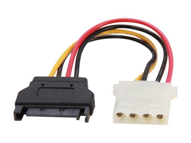 StarTech.com LP4SATAFM6IN 6 in. 6in SATA to LP4 Power Cable Adapter - F/M Female to Male