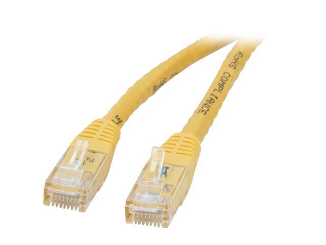 20ft (6m) CAT6 Ethernet Cable - LSZH (Low Smoke Zero Halogen) - 10 Gigabit  650MHz 100W PoE RJ45 UTP Network Patch Cord Snagless with Strain Relief 