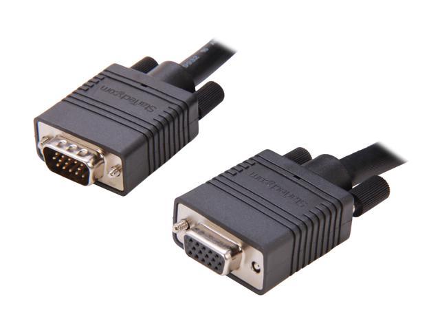 3ft VGA Extension Cable StarTech.com 3 ft Coax High Resolution VGA Monitor Extension Cable HD15 M/F 