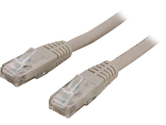 StarTech.com C6PATCH35GR 35 ft. Cat 6 Gray Molded UTP Patch Cable - ETL Verified