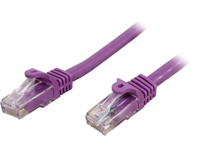 StarTech.com N6PATCH50PL 50 ft. Cat 6 Purple Snagless UTP Patch Cable - ETL Verified