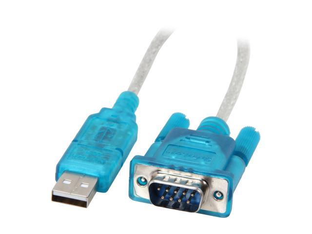 USB to RS232 Serial 9 Pin DB9 PIN PL2303 Cable Adapter Convertor AD 