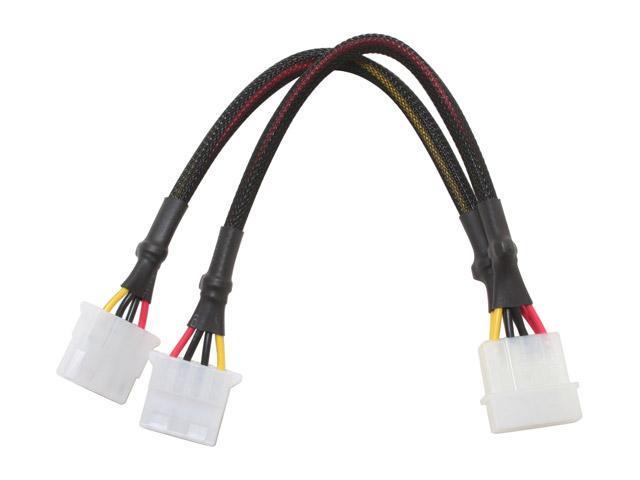 APEVIA CVT1424 1 x 4Pin To 2 x 4Pin Cable