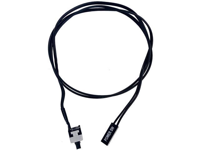APEVIA CVTPWSW 2.08 ft. Power switch cable for computer cases that connects to the motherboard