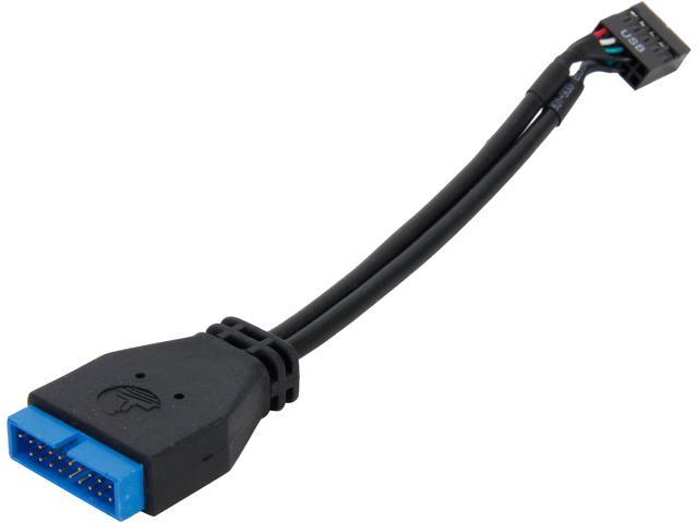 Apevia CVTUSB32 USB 3.0 to USB 2.0 Converter Cable