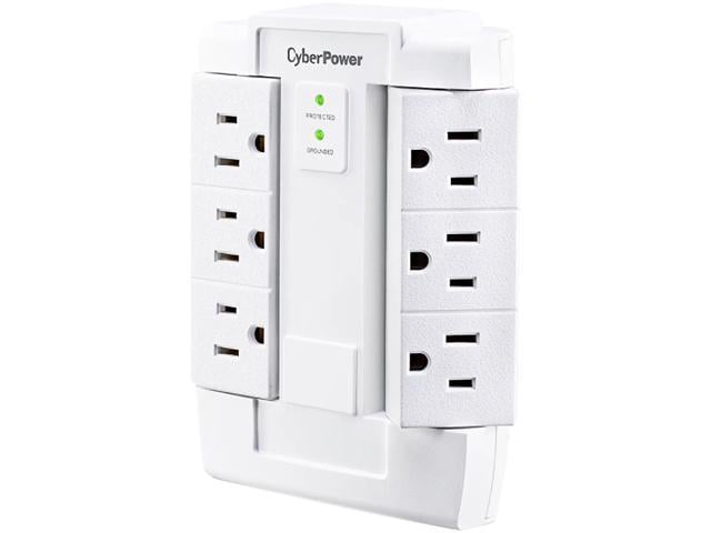 electrical-cyberpower-csb600ws-900-joules-essential-wall-tap-with-6