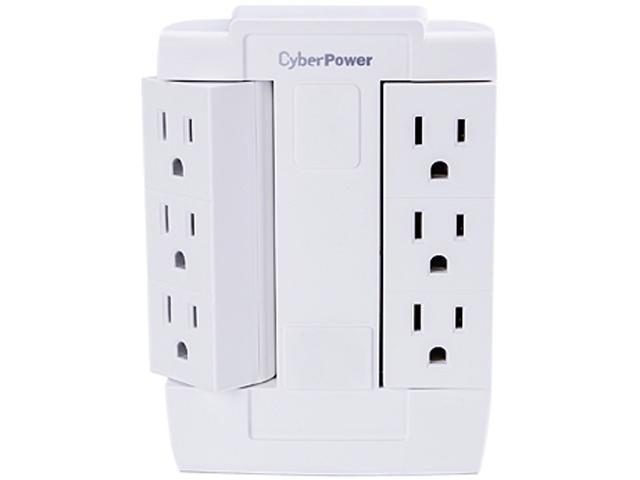 CyberPower GT600P 6 Outlets Adapter 125V Input Voltage 1875 W Maximum Power
