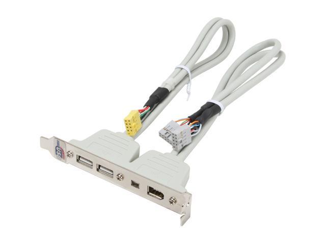 KINGWIN ESAC-03 USB 2.0 / IEEE 1394 4F / IEEE 1394 6F Bracket Cable