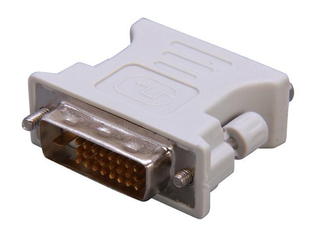 KINGWIN ADP-04A DVI-D Male (24+1 pin) to VGA HD 15 Female Adapter