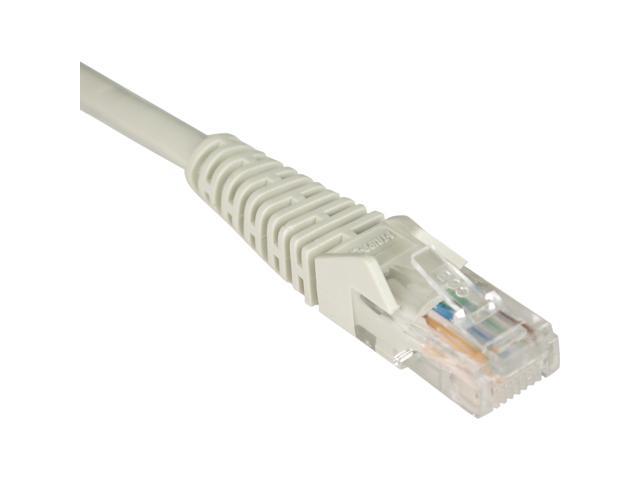 Tripp Lite 20-ft. Cat5e 350MHz Snagless Molded Cable (RJ45 M/M) - Gray