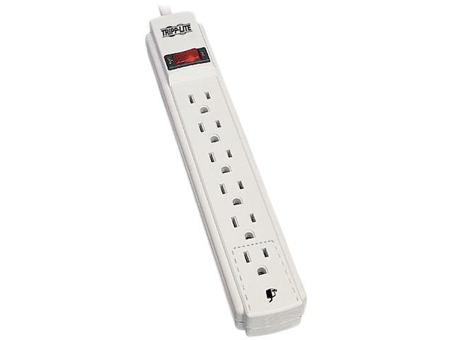 TRIPP LITE POWER IT! Series PS615 6 Outlets Power Strip 120V AC Input Voltage 15 ft. Cord Length