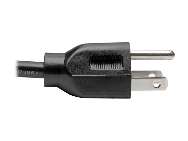 NEMA 5-15P to IEC-320-C13 P006-015 15-ft. Tripp Lite Standard Computer Power Cord 10A,18AWG NEMA 5-15P to IEC-320-C13 P006-015 15-ft. Tripp Lite Standard Computer Power Cord 10A,18AWG