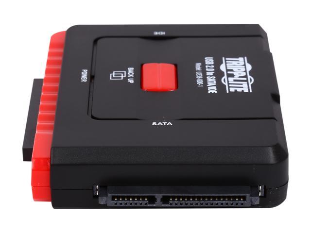 Tripp Lite USB 2.0 to Serial ATA (SATA) and IDE Adapter for 2.5in / 3 ...