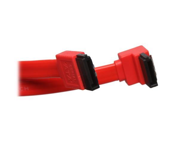XION XON-SATA918ML_RED 1.5 ft. SATA II with Metal Latch Cable