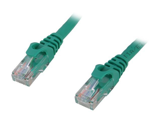 BYTECC C6EB-1G 1 ft. Cat 6 Green Enhanced 550MHz Patch Cables