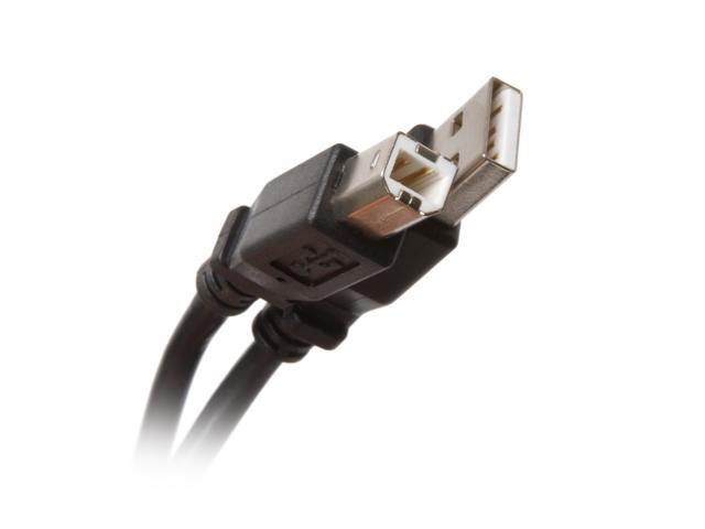 BYTECC USB2-15AB-K Black Type A Male to Type B Male Cable