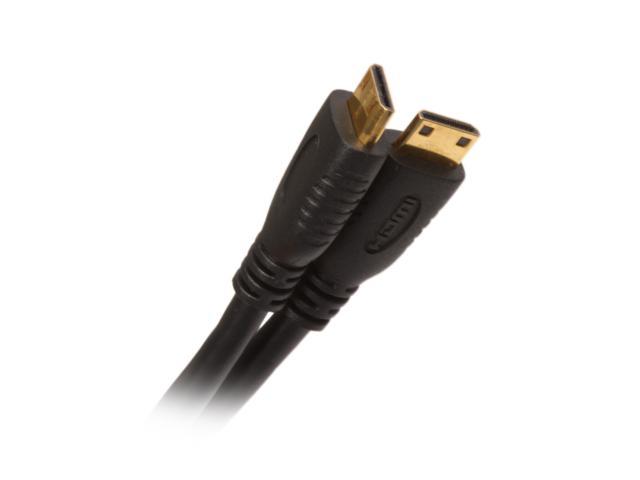 BYTECC MINIHM-10 10 ft. Black HDMI mini male to HDMI mini male High Speed HDMI mini male to HDMI mini male Cable Male to Male