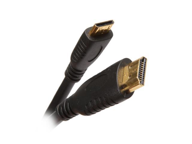 BYTECC HM-MINI3 3 ft. Black HDMI male to HDMI mini male HDMI Male to HDMI mini Male High Speed Cable Male to Male