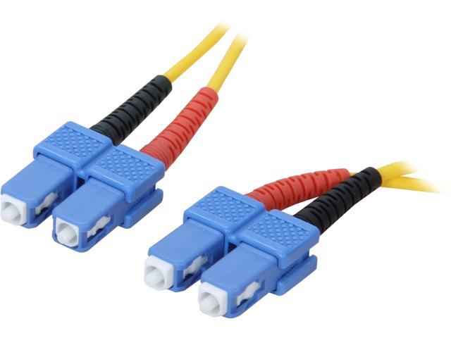 BYTECC SD-SS2 2m SD-SS SC to SC Duplex (2 Strand) Cable, Single Mode 9/125 Standard Zipcore - OEM