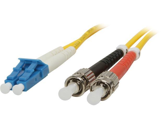 BYTECC SD-LST5 5m SD-LST LC to ST Duplex (2 Strand) Cable, Single Mode ...