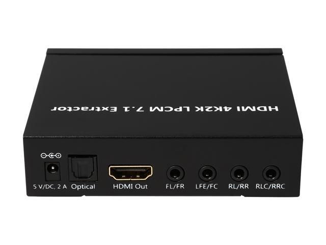 BYTECC HM-CV033K HDMI 4K2K LPCM 7.1 EXTRACTOR SUPPORTS 4 x 3.5mm JACK ...