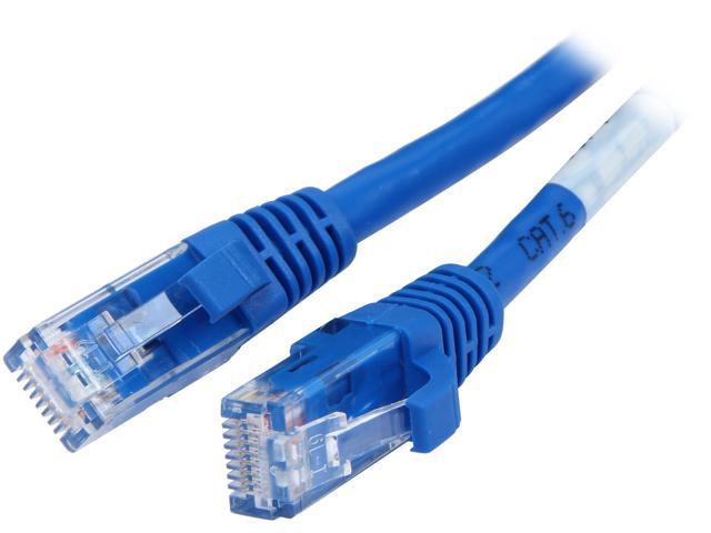 Category 6 for Network Device UTP 35ft 31351 Blue RJ-45 Male 35ft Cat6 Snagless Unshielded Network Patch Cable RJ-45 Male Blue 
