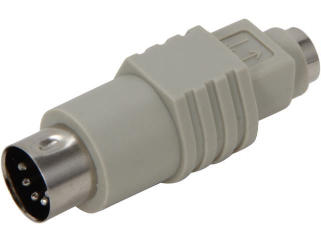 C2G 02475 PS/2 Female to AT Male Keyboard Adapter, Beige