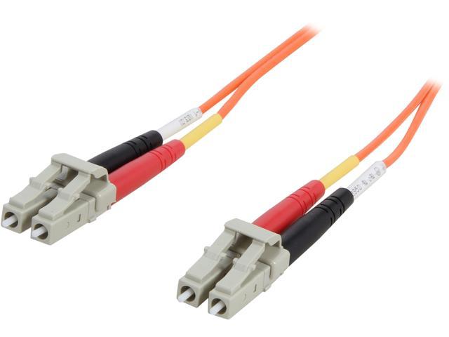C2G/Cables to Go 13582 ST/ST Duplex 62.5/125 Multimode Fiber Patch Cable 8 Meters, Orange 
