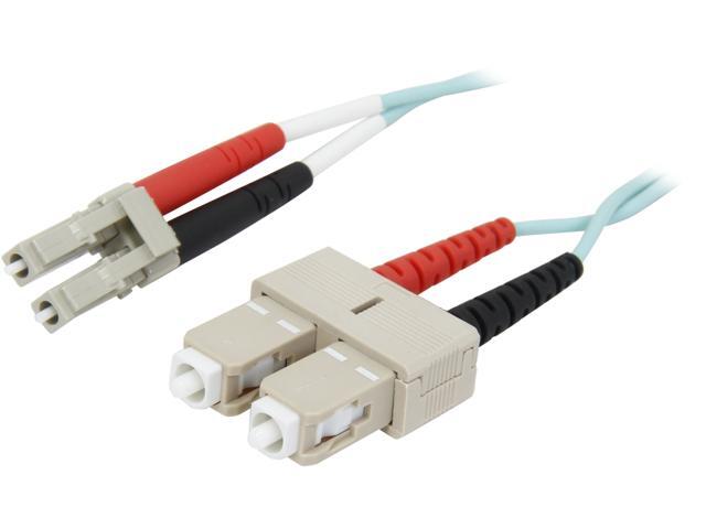 Câble fibre optique multimode simplex OM5 50µm/125µm ST/PC - ST/PC