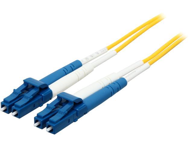 C2G 25977 OS2 Fiber Optic Cable - LC-LC 9/125 Duplex Single-Mode PVC ...