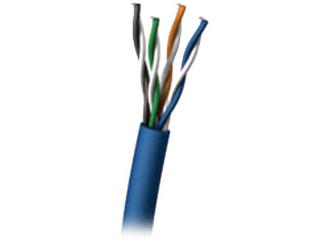 C2G 32601 1000FT CAT6 BULK UNSHIELDED (UTP) NETWORK CABLE WITH SOLID CONDUCTORS - RISER CMR-RATED - BLUE