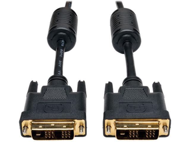Tripp Lite DVI Single Link Cable, Digital TMDS Monitor Cable (DVI-D M/M), 18-in