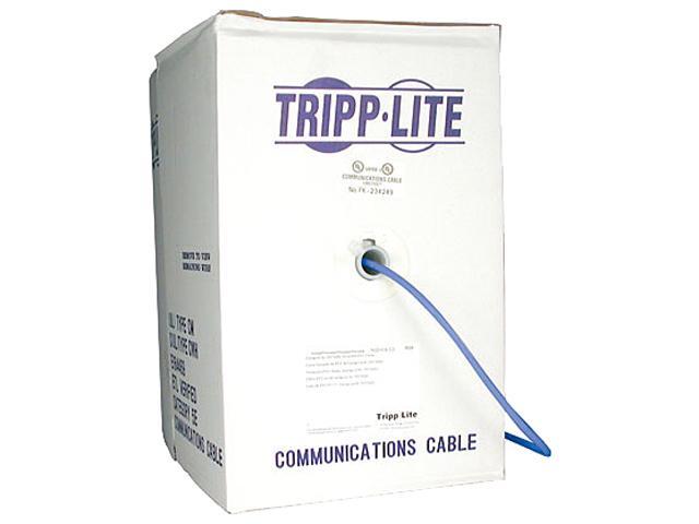 Tripp Lite N204 010 BL LA Câble De Raccordement Cat6 Gigabit Coudé à Gauche Vers Droit (3 M, Bleu