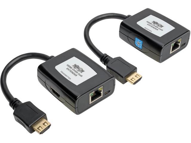 Tripp Lite HDMI over Cat5/Cat6 Active Extender Kit, Transmitter & Receiver, 1080p @ 60 Hz, USB Powered, Up to 125-ft. (B126-1A1-U)
