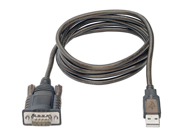 Tripp Lite FTDI USB to Serial RS-232 Adapter Cable w/ COM Retention M/M ...