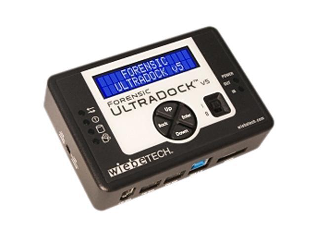 WiebeTech 31350-3209-0000 Forensic UltraDock v5 - Easy Write-blocked Access to Bare SATA or IDE/PATA Drives; US plug