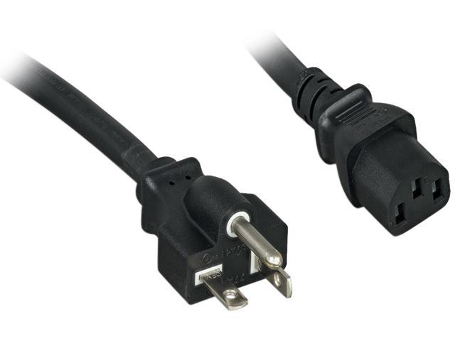 Nippon Labs 14 AWG AC Power Cord NEMA 5-20P To C13, SJT, 15A/125V, NEMA ...