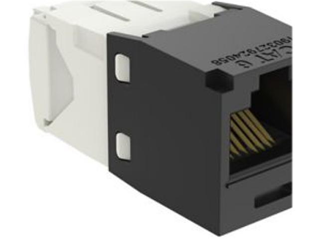 Panduit Mini-Com UTP RJ45 Cat 6 TG Jack Module, Black, 24-pack - Newegg.com